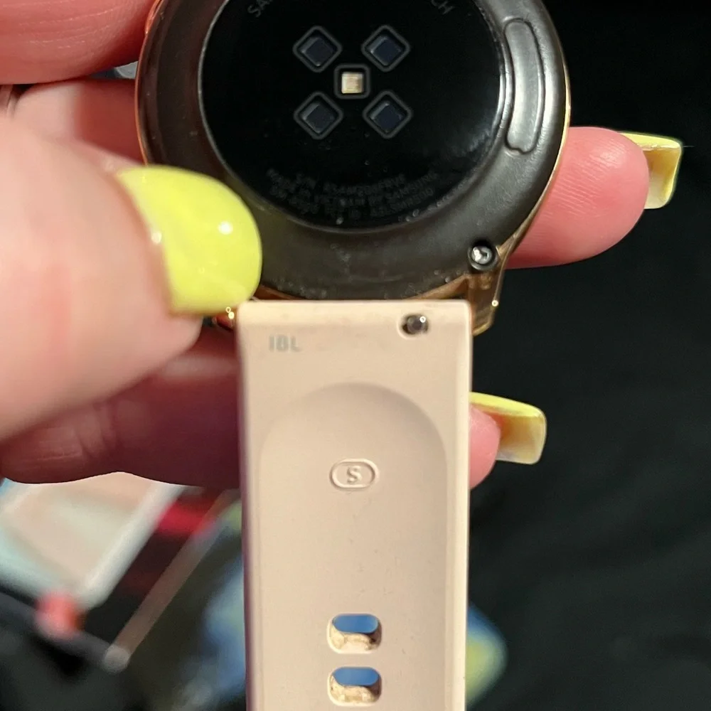 Pink Samsung galaxy watch